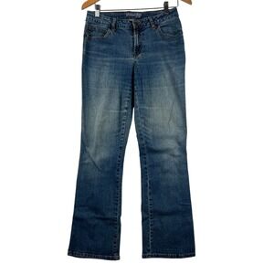 St John's Bay Denim Jeans Bootcut Stretch Casual‎ Blue Women's Size 6